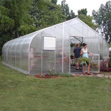 Greenhouse Kits - Premium Solar Star Greenhouse Systems - Gothic Premium Solar Star Greenhouse Kits - Propane