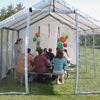 Canopies &amp; Party Tents - Weathershield Commercial Canopy Gable Ends